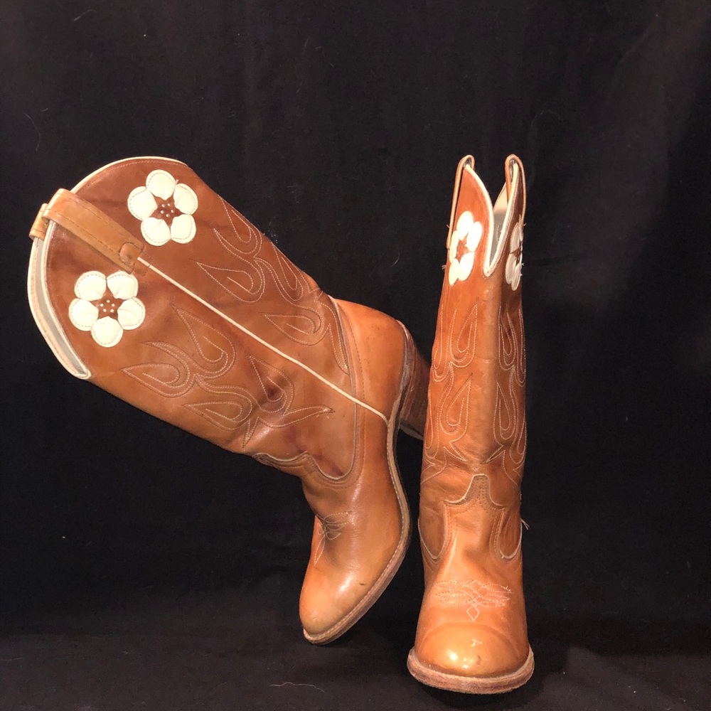 Acme Boots | Brown Floral